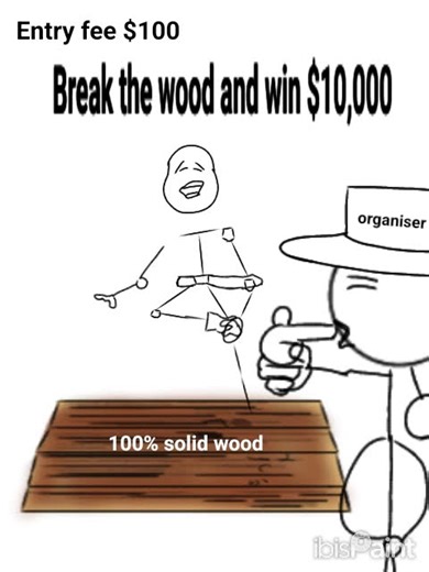 Win$10000. stickman animation