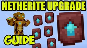 Minecraft How to get Netherite Upgrade Smithing Template (2025) (2 WAYS)