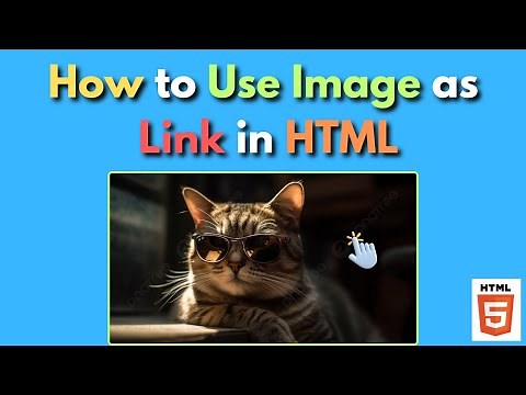 How to Use Image as Link in HTML | Html Image Link