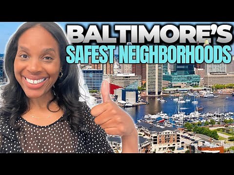 5 SAFE NEIGHBORHOODS In Baltimore Maryland - The MOST SECURE Neighborhoods To Live in 2025