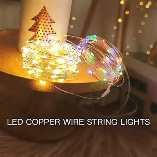 3m 5m Battery Operated Remote Control IP44 Rated Dimmable Warm White Christmas Tree Party Wedding Fairy Decoration Micro Lights