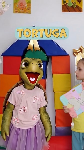 ¿Cómo convertirse en una tortuga? Aprende animales con animaciones divertidas 🐢🐢🐢