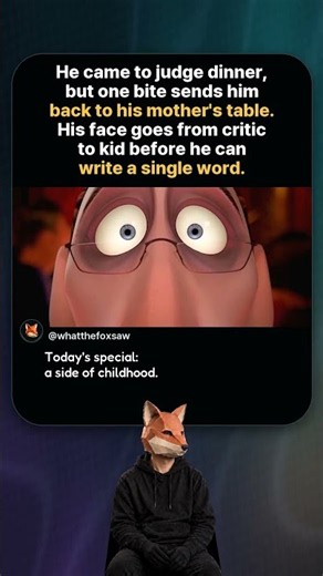 Ratatouille's Toughest Critic Meets His Mother's Cooking