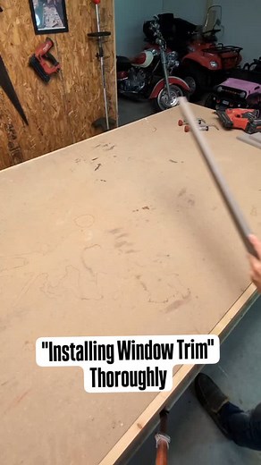 Your Favorite Contractor on Instagram: "And that's how you get a clean look💪 #carpentry #construction #builder #contractor #diy"