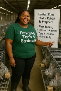 Early signs of Pregnancy in Rabbits Rabbits Tips | Farming Tech& Business
