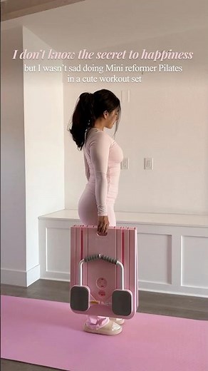 Home workout, studio vibes 💓 Save this Mini Reformer routine! #BetterMe