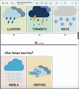 Printable Morning Board in English and Spanish | Daily Routine Chart for Kids With Days of the Week, Weather and Feelings | Classroom & Home - Etsy Australia
