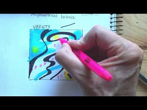 Principles of Design: Variety Drawing