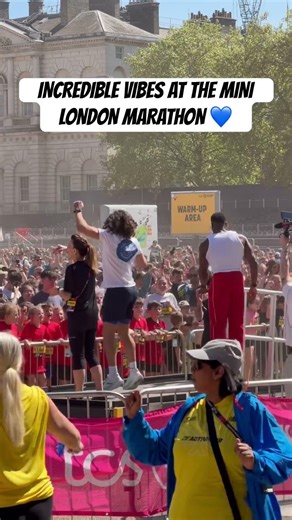 INCREDIBLE ENERGY AT THE 2026 MINI LONDON MARATHON ⚡️