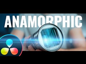 How to FAKE the ANAMORPHIC Look with a Normal Lens | DaVinci Resolve 19 Tutorial