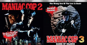 Maniac Cop 2 and 3 4K UHD releases coming in November