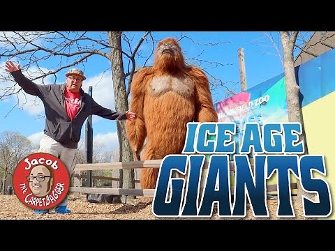 Ice Age Giants at Brookfield Zoo - Giant Animatronic Creatures - Plus Mold-a-Ramas