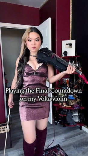 Playing The Final Countdown on my voltastrings electric violin! Song: The Final Countdown by Europe Performed on electric violin by Mia Asano #violin #violinist #electricviolin #electricviolinist #miaasano #music #musician #finalcountdown #rock #shred #europeband #volta #voltastrings #voltaviolin | Mia Asano Music