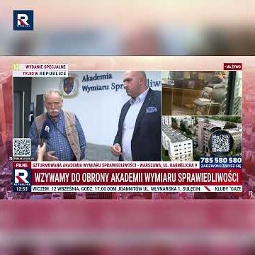 "SPOŁECZEŃSTWO MUSI SIĘ OBUDZIĆ!" Mocny apel z Akademii Wymiaru Sprawiedliwości!