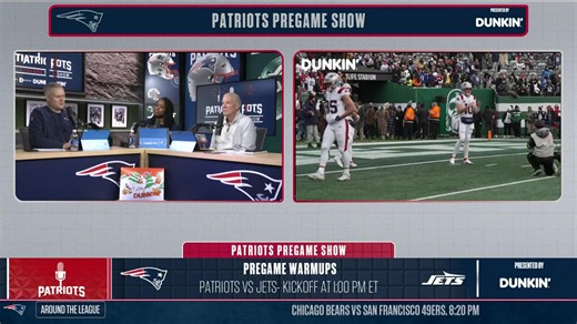 LIVE: Patriots Pregame Warm Ups NE vs. NYJ | 1:00 PM | FOX | New England Patriots