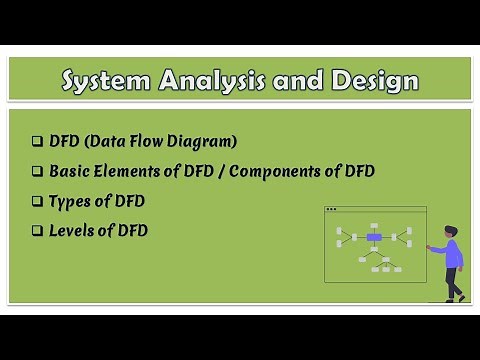 09 - System Analysis and Design | What is Data Flow Diagram (DFD) | Types of DFD, Levels of DFD