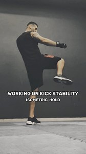 4.7K views · 67 reactions | Isometric Kick Hold (Side Kick / Round Kick)Difficulty Level: Beginner Benefits of this drill: -Improves balance and core stability -Builds hip flexor and glute endurance -Trains your brain-body connection for kicking control -Great for slow kick techniques and form refinement  Save and practice this after you finish your training session. | Martial X | Facebook