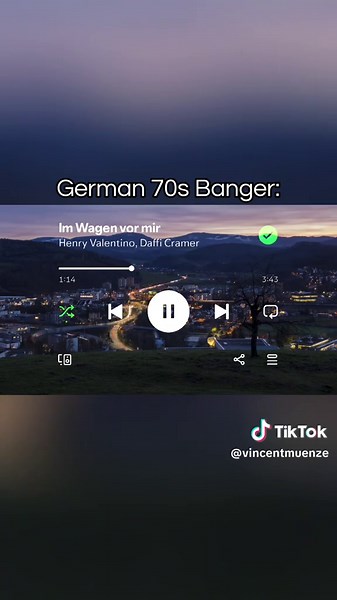 Henry Valentino & Daffi Cramer - Im Wagen vor mir (1977) #germanbanger #70smusic #nostalgie