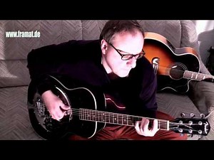 finger picking Fender FR50 Resonator