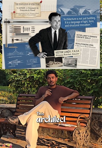 Architect sketchbook from war time design and history