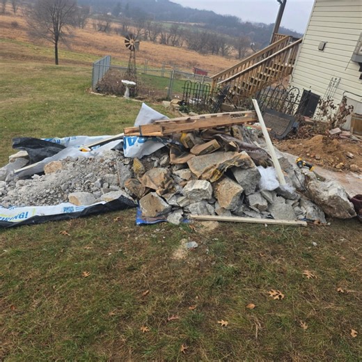 Rain or shine, our team is here to help you! This homeowner can walk into their house with confidence after a front-porch/railing renovation. See this project from start to finish below 🔽 📞 Call us at 608-558-8193 🌐 https://homemdwi.com/ 📩 homemd_repair@yahoo.com | Home MD Property Maintenance & Handyman Services