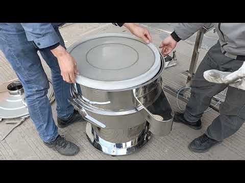 Disassembly and Assembly of a Round Vibrating Screen