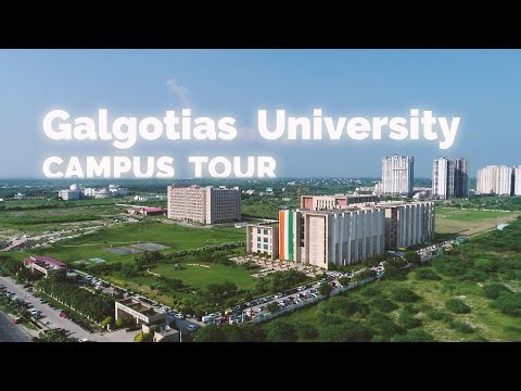 Galgotias University Campus Tour | My College