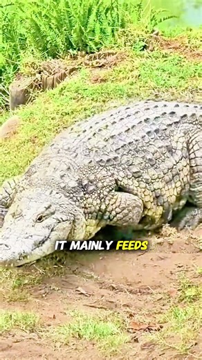 "The Vanishing Crocodile with a 15-Foot Body! 🐊💀 You Won’t Believe Its Shape#animalfacts#viralvideo