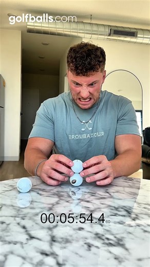 Golf Ball Stacking Challenge