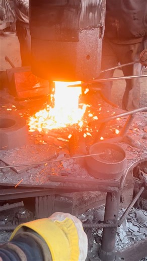 Inside the forging factory Molten Steel Forging – Pure Power and Precision Engineering! #forging #machine #process #factory #blacksmith #fblifestyle | TIM inside the factory