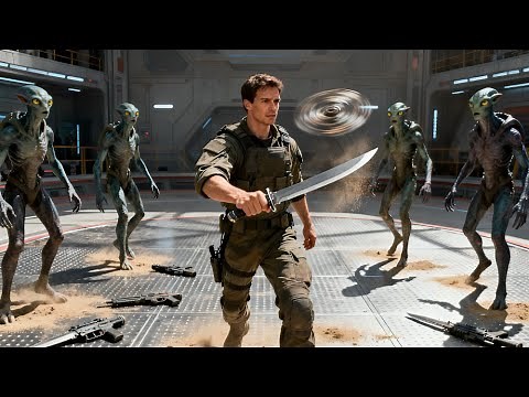 The Aliens Saw the Human Catch a Blade Mid-Air, They Froze — Realizing They’d Already Lost the War