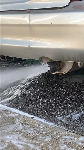 How to clean a muffler 😉😉