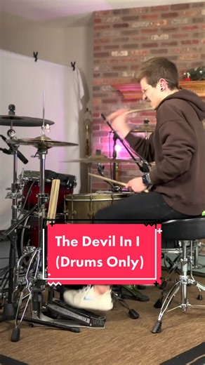 Insane Drum Content: The Devil In I (Drums Only)