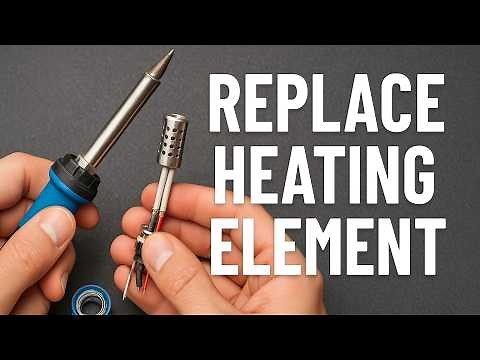 How to Fix a Soldering Iron That Won’t Heat Up - Replace the Element!