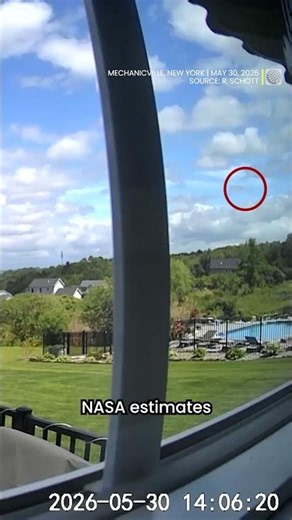 Meteor explodes over New England with force of 230 tons of TNT | #shorts #meteor