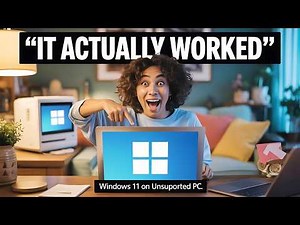 How To Force Install Windows 11 on Old & Unsupported PCs Easy Guide | Shocking Easy Way Win11 PC