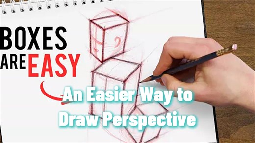 Proko 简单的方法来画透视 4K画质 中英双语字幕