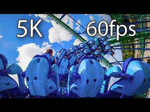 Kraken Back seat on-ride 5K POV @60fps SeaWorld Orlando