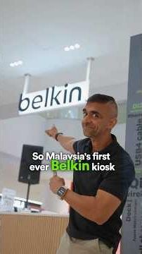 Malaysia’s first-ever Belkin kiosk just opened at One Utama! ⚡🇲🇾