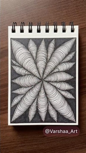 Day 222 - Easy Doodle Art Tutorial #doodle #doodleart #easy #drawing #art #zentangle #zen
