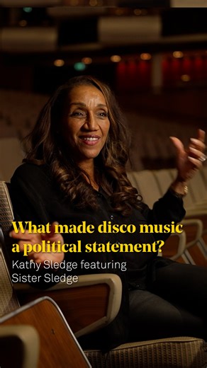 Southbank Centre on Instagram: "Kathy Sledge from Sister Sledge on how disco music broke boundaries in the music industry 🪩👏 Watch our full interview with the iconic singer now on our YouTube channel! 🎟️ Party with Kathy and Sister Sledge this Friday - last remaining tickets via our website #SisterSledge #MusicHistory #VideoEssay"