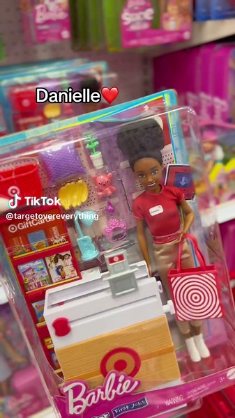 A new Target team member has arrived☺️ #target #targetfinds #newattarget #targettok #targetchristmas #targetbarbie #targethaul