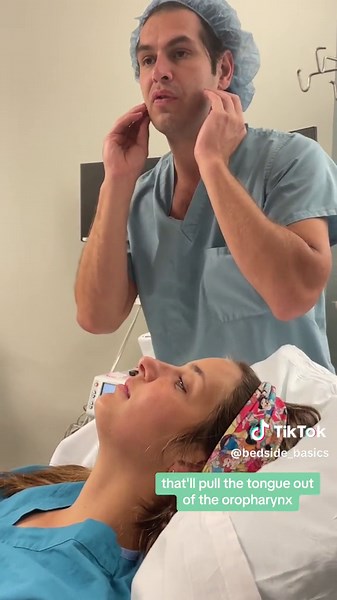 Opening an airway: head tilt, chin lift, jaw thrust, and oral airways. #bedsidebasics #nursetiktok #medicaltiktok #acls #medicalstudent #nursingstudent #newgradnurse #airway #oralairway #srna #srnalife #crna #anesthesiatiktok