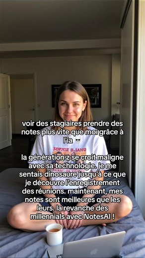 voir des stagiaires prendre des notes plus vite que moi grâce à l'ia 💀 #ia #ai #productivity #lifehacks #smartliving #notes #genai #techanxiety