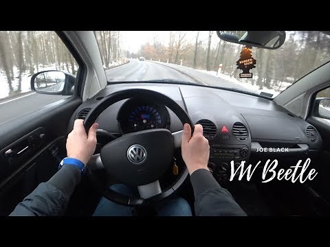Volkswagen Beetle 2005 TDI 4K | POV Test Drive #041 Joe Black
