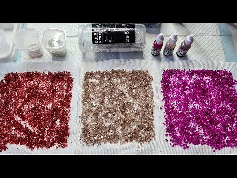 #902 How To Make Your Own Coloured Crushed Glass For Resin Coasters