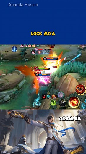 Lock miya . . . . #mobilelegends #mlbb #fyp #followme | AnandaHusain