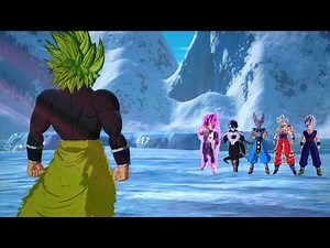 Broly True Form Vs Z Fighters & Beerus! Dragon Ball Sparking Zero