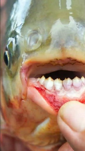 The Fish With Human Teeth [Pacu]
