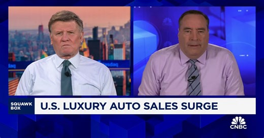 U.S. luxury auto sales surge in December